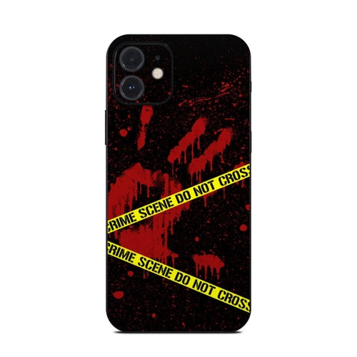 DecalGirl AIP12-CRIME Apple iPhone 12 Skin - Crime Scene