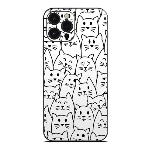 DecalGirl A12PROM-MOODYCATS Apple iPhone 12 Pro Max Skin - Moody Cats