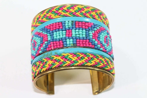 Beaded Cuff Bangles